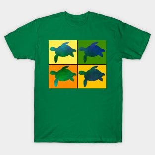 COLOR Tiled Sea Turtles T-Shirt